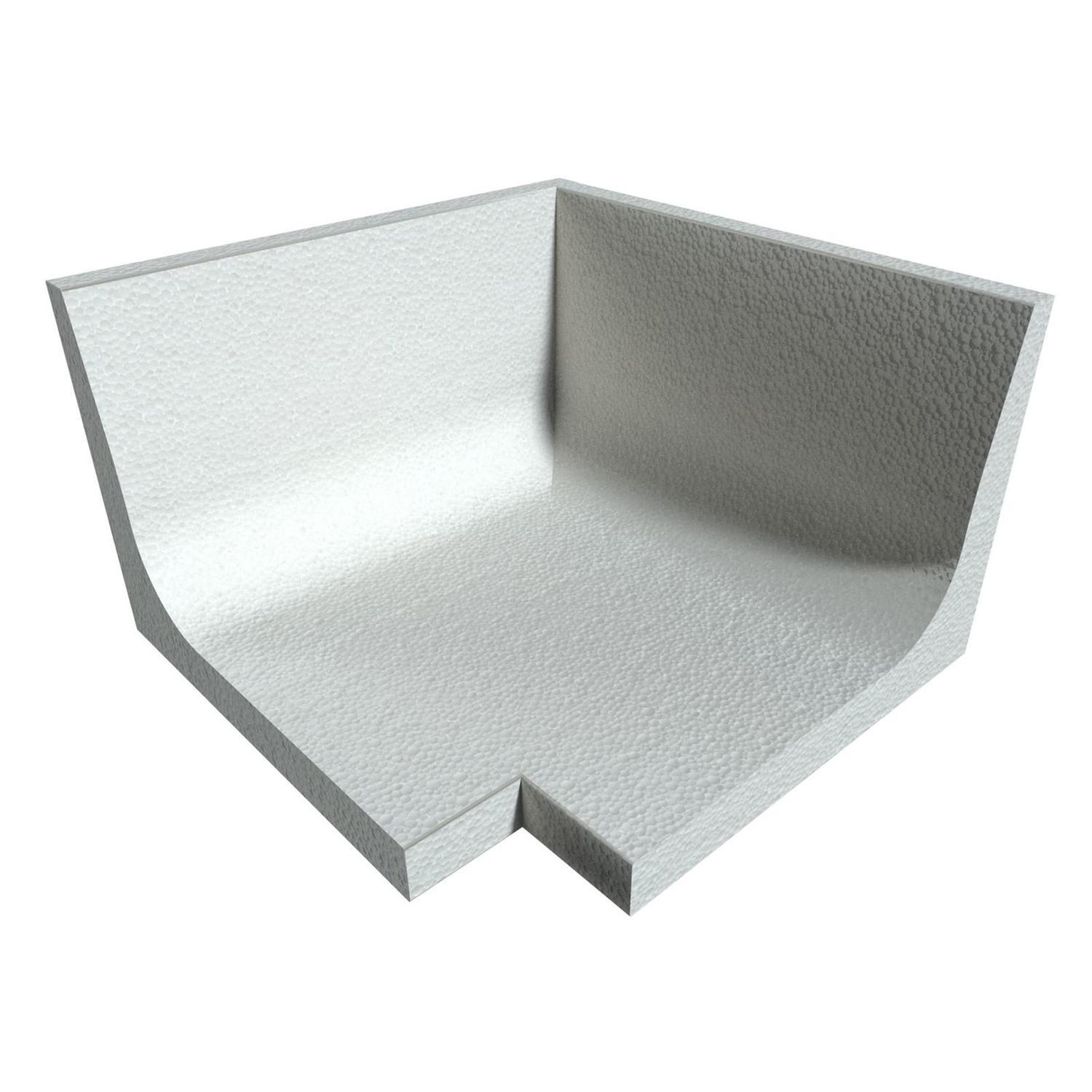 Corner 600 x 600 x 350 x 420mm  Uncoated