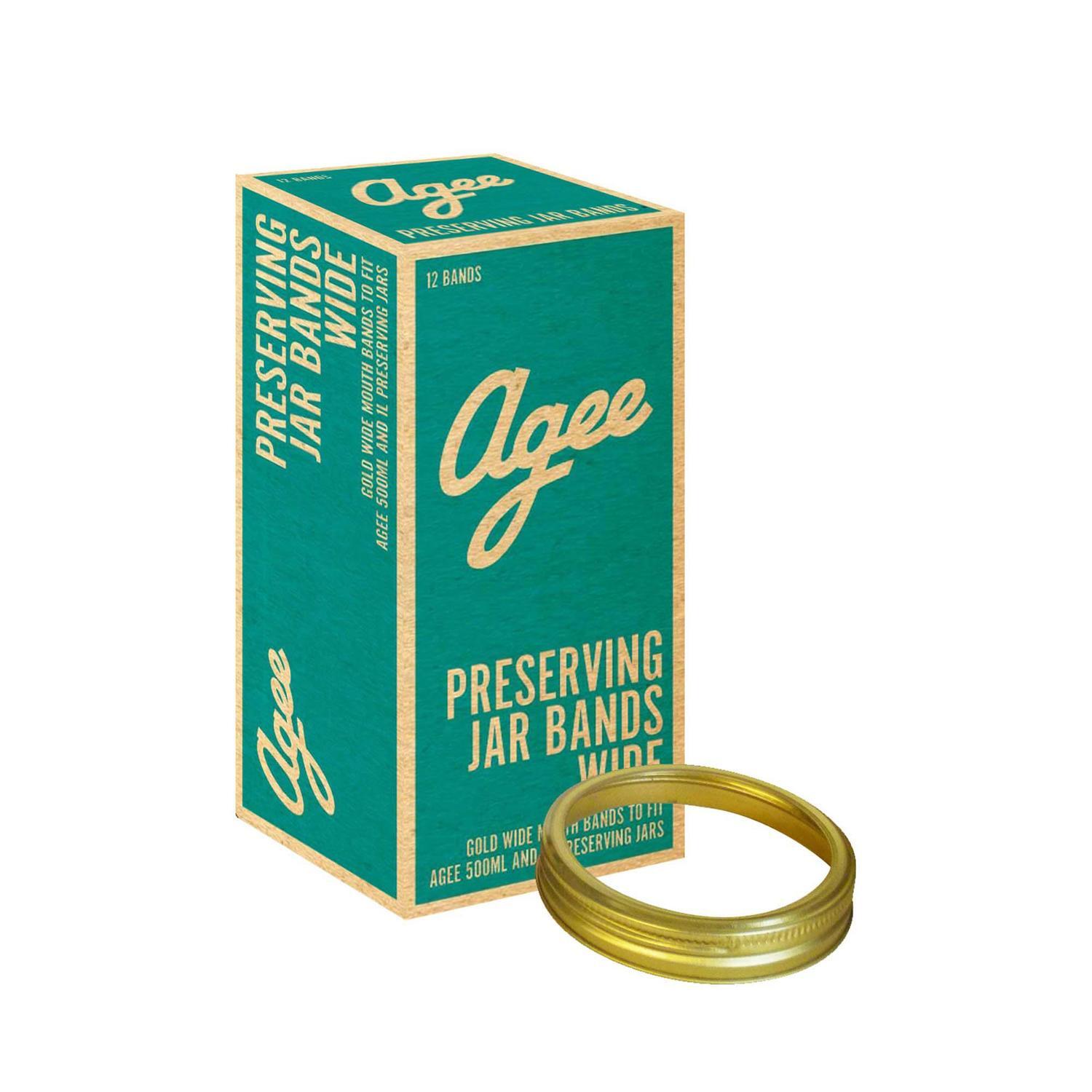 Wide Preserving Jar Band