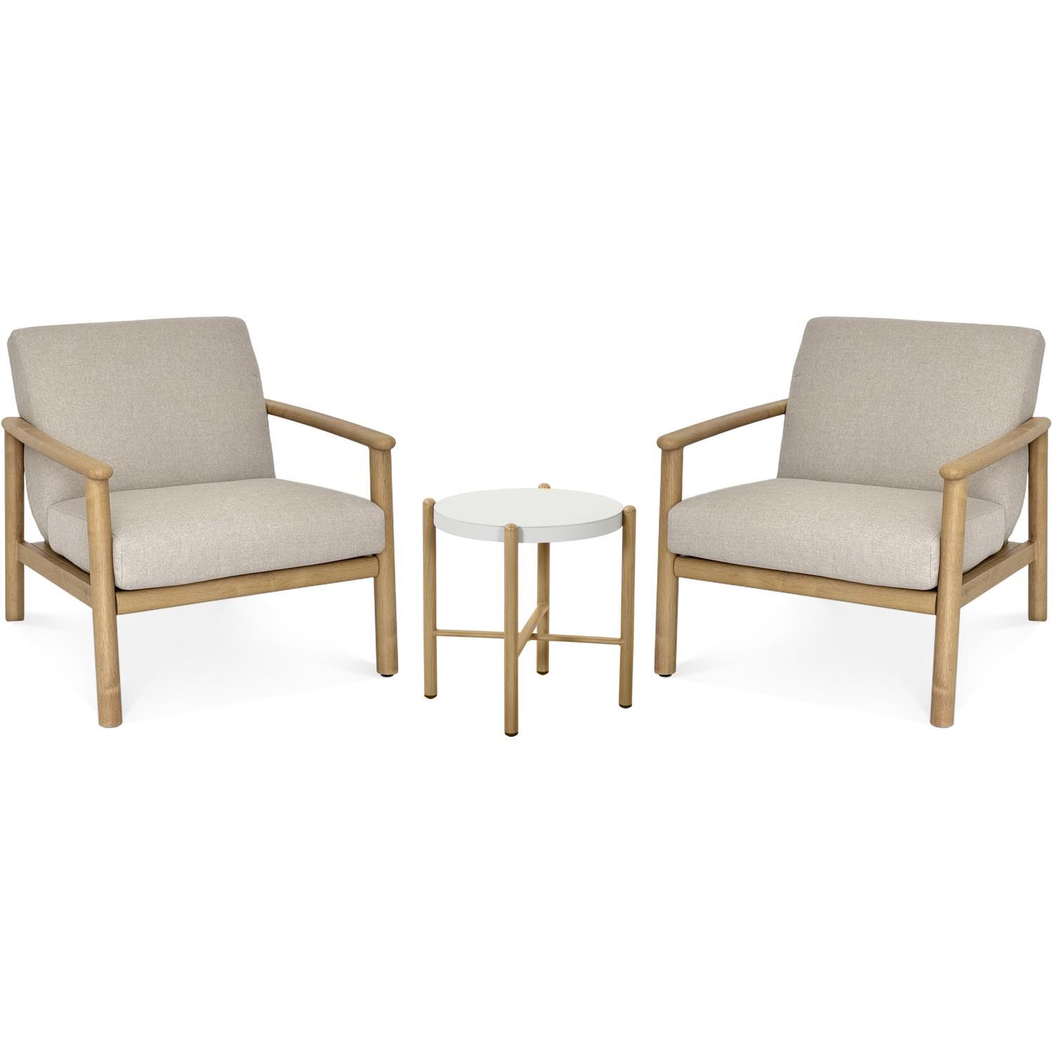 Outdoor Lounge Setting 3 Piece