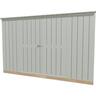 Shed H:1770mm, W:3030mm, D:1080mm Alu-Zinc