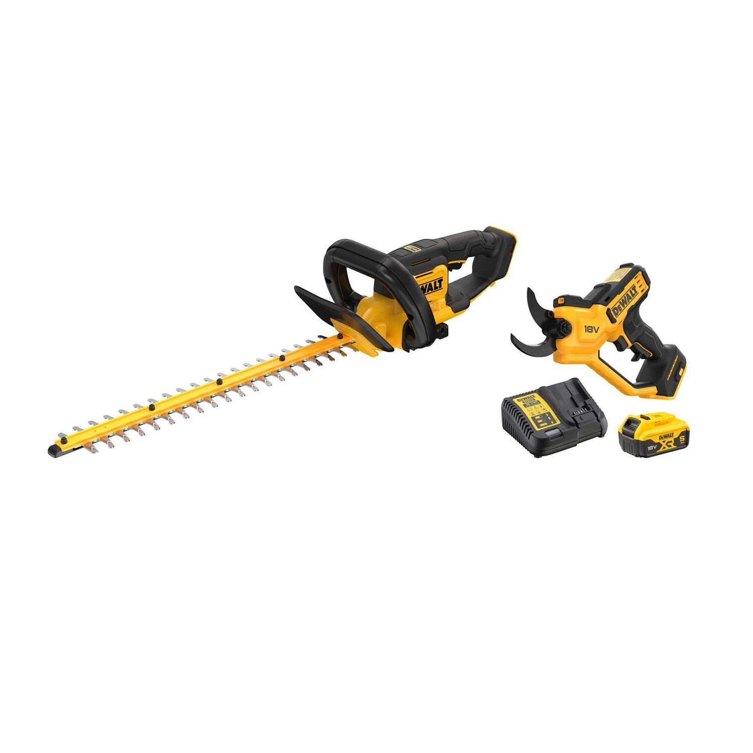 18V Hedge Trimmer and Power Pruner Kit