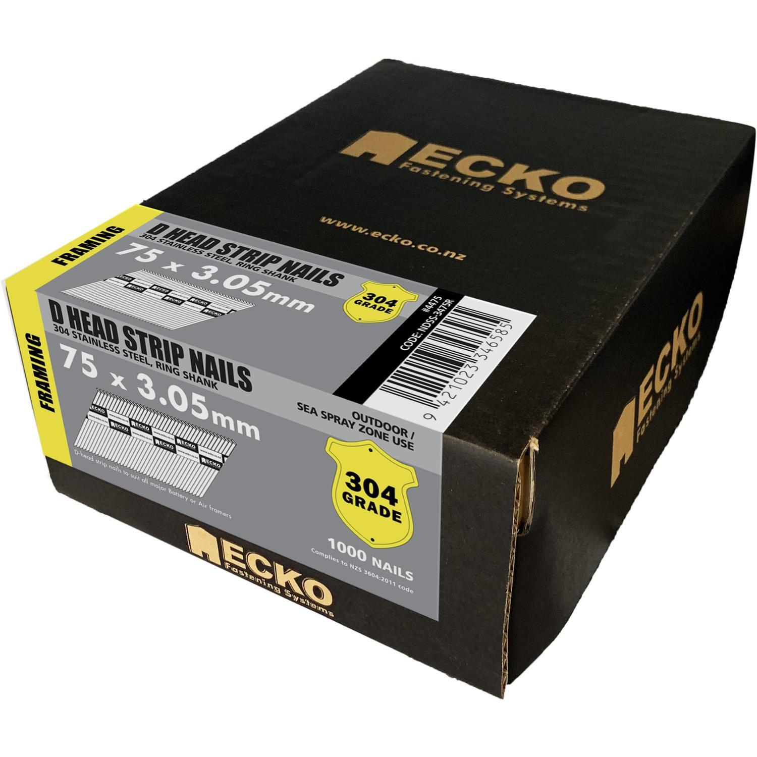 D Head Collated Framing Nails Gasless Pack