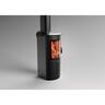 Akaroa MKII Wood Fire with Ash Pan Metallic Black VHT
