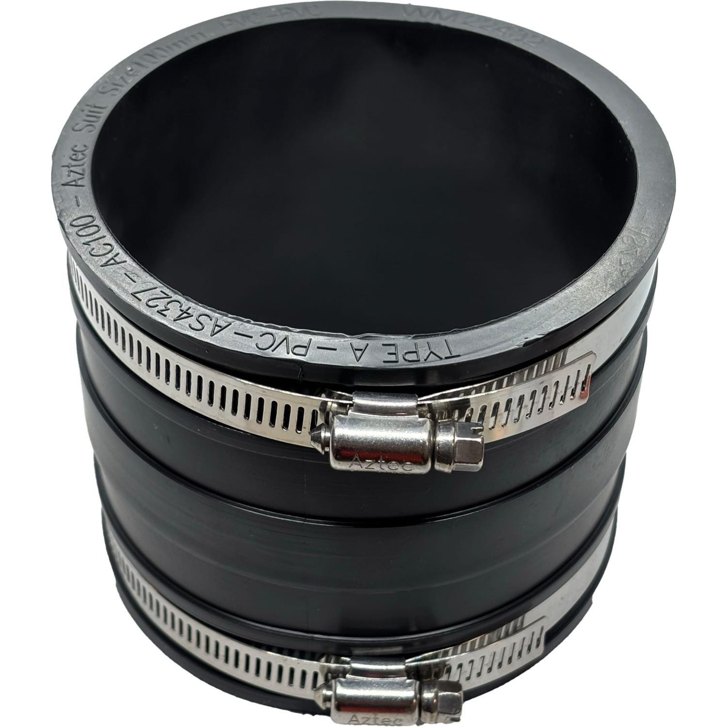 Flexible Rubber Coupling PVC 100mm