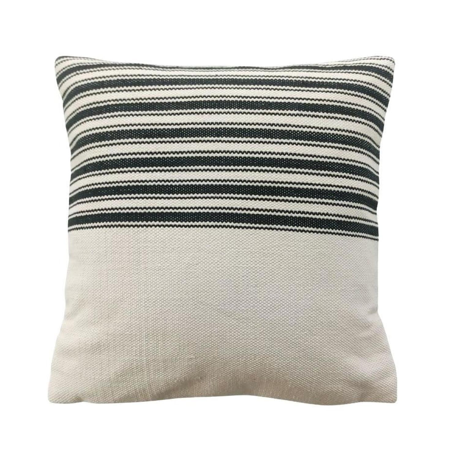 Outdoor Cushion 45cm Allegra Black/White