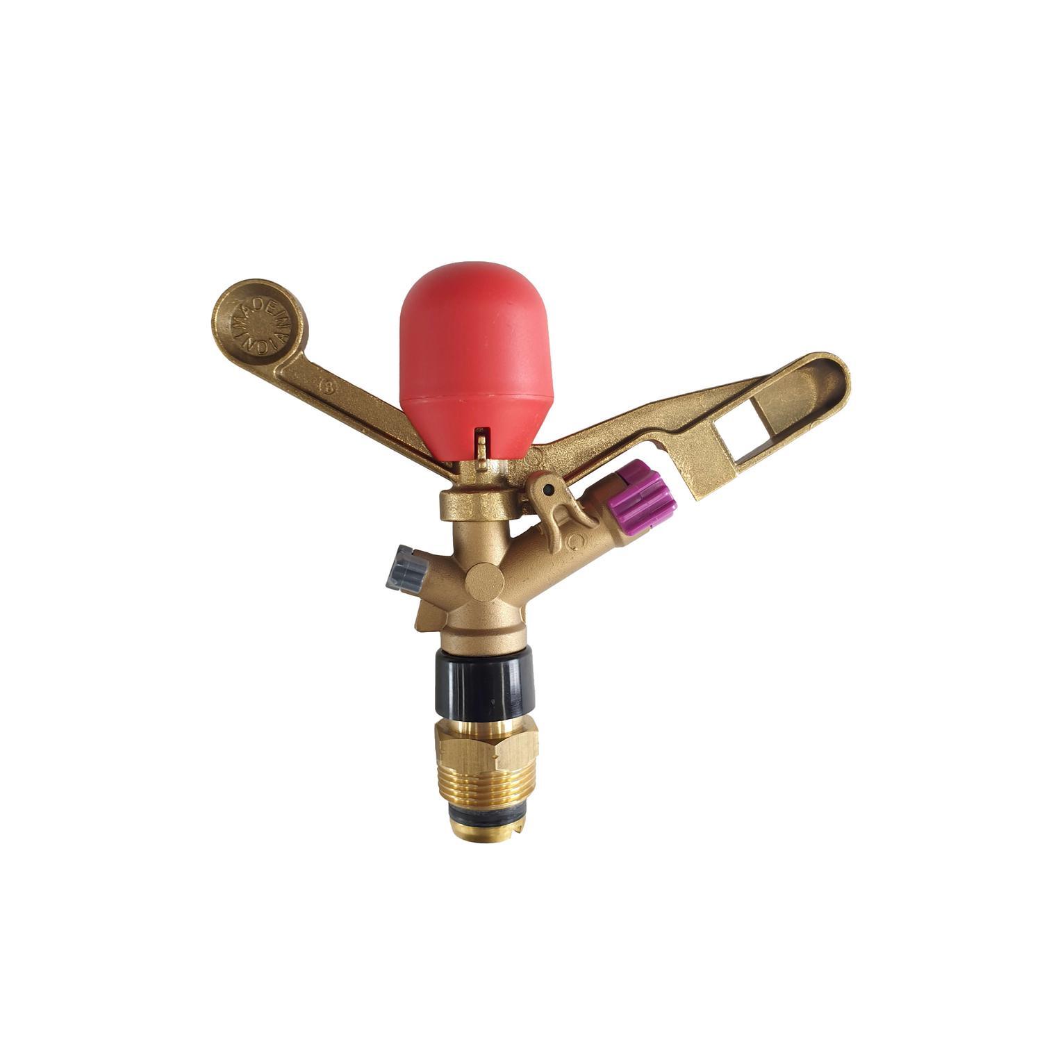 360 Degree Brass Impact Sprinkler
