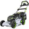 EGO POWER+ 42cm Self-Propelled Mower SKIN - Includes 5.Ah Battery, Charger, Grass bag, Mulching Plug, Side Discharge Chute  - LED Display