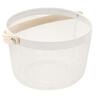 Round Mesh Basket W/Wood Handle