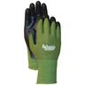 Bamboo Fibre Gardening Glove Extra Large Green