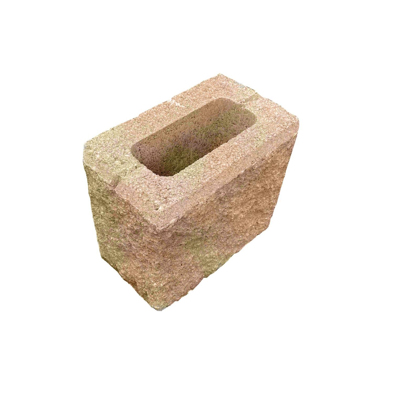 Retaining Wall Block H: 200mm, L: 145mm, D: 145mm Autumn Leaves