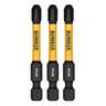 FLEXTORQ PH3 Impact Screwdriving Bits 57mm Pack of 3
