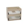 Wall Hung Vanity Cabinet 2 Drawer 600mm Premium Ply