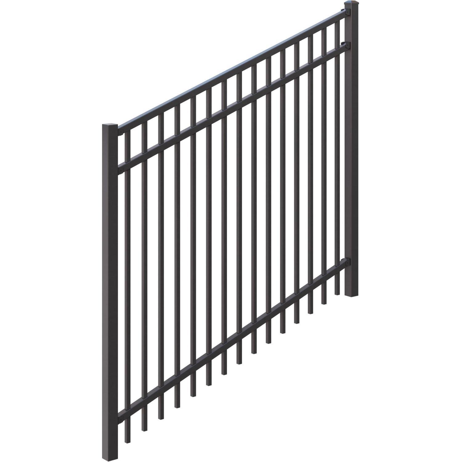 Kura Raking Pan H: 1800mm, W: 2400mm Black
