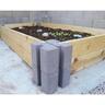 Planter Wall Block L:195mm W:195mm H:140mm Grey