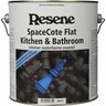 SpaceCote Flat Waterborne Kitchen & Bathroom Paint 4L White