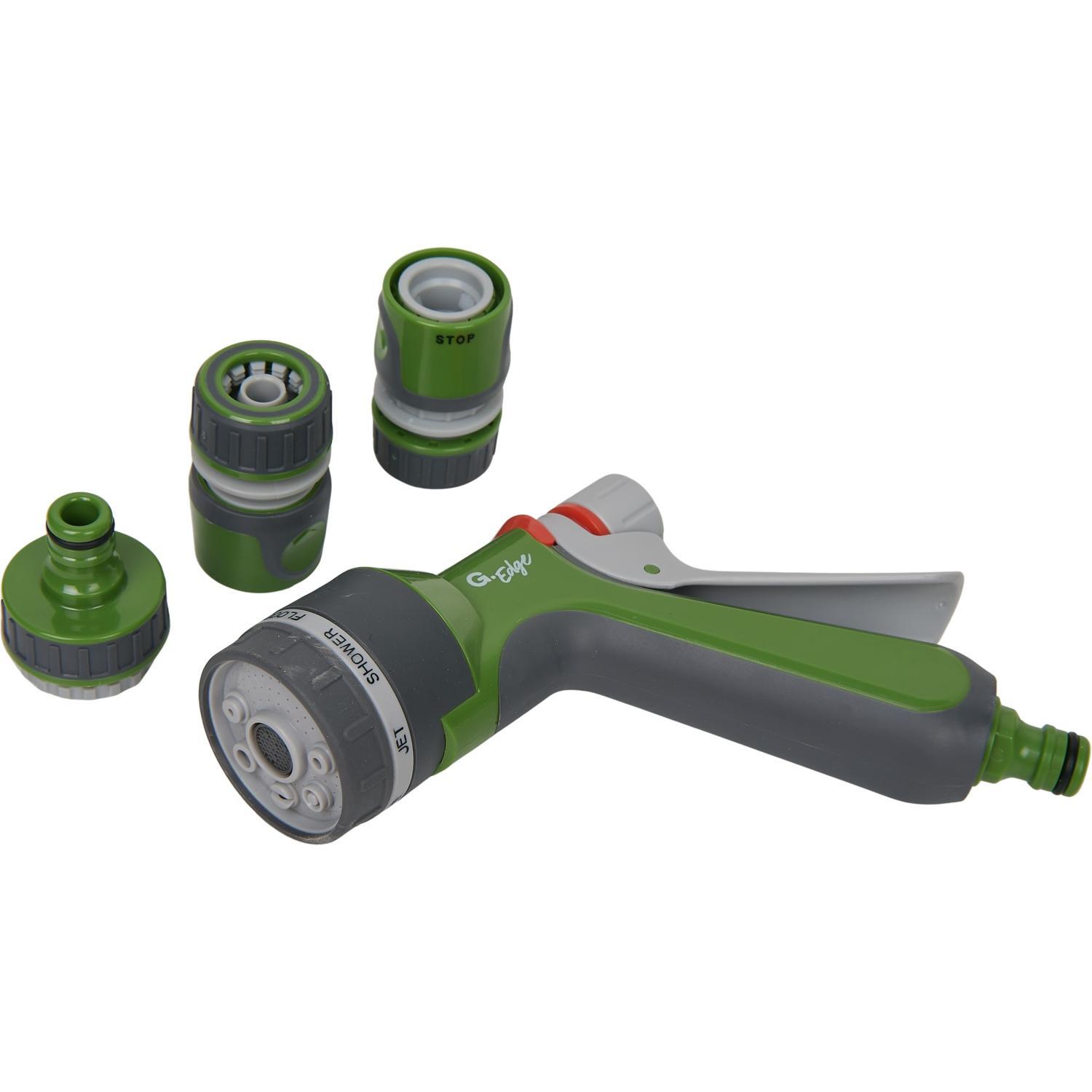 7-Pattern Spray Gun and Fitting Set