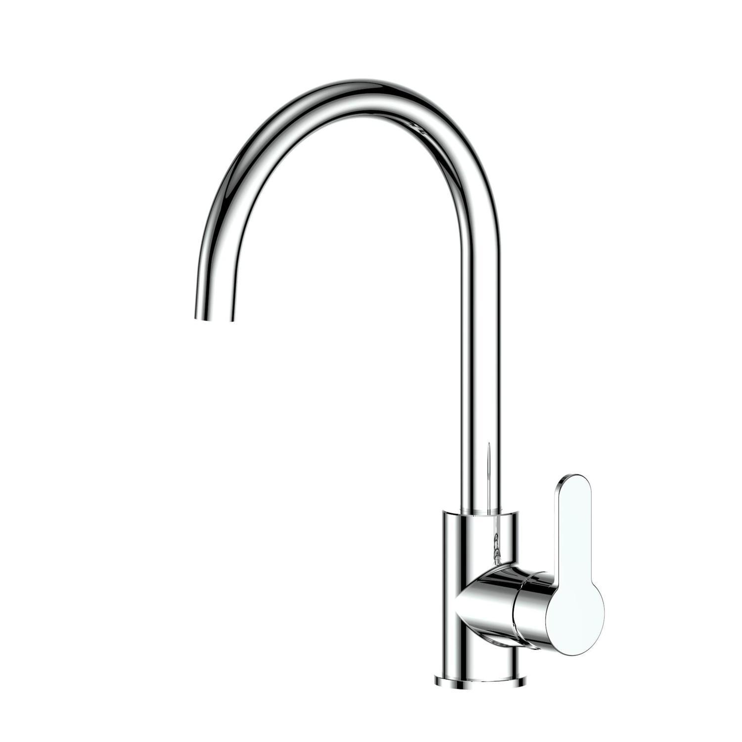 Gooseneck Sink Mixer Chrome