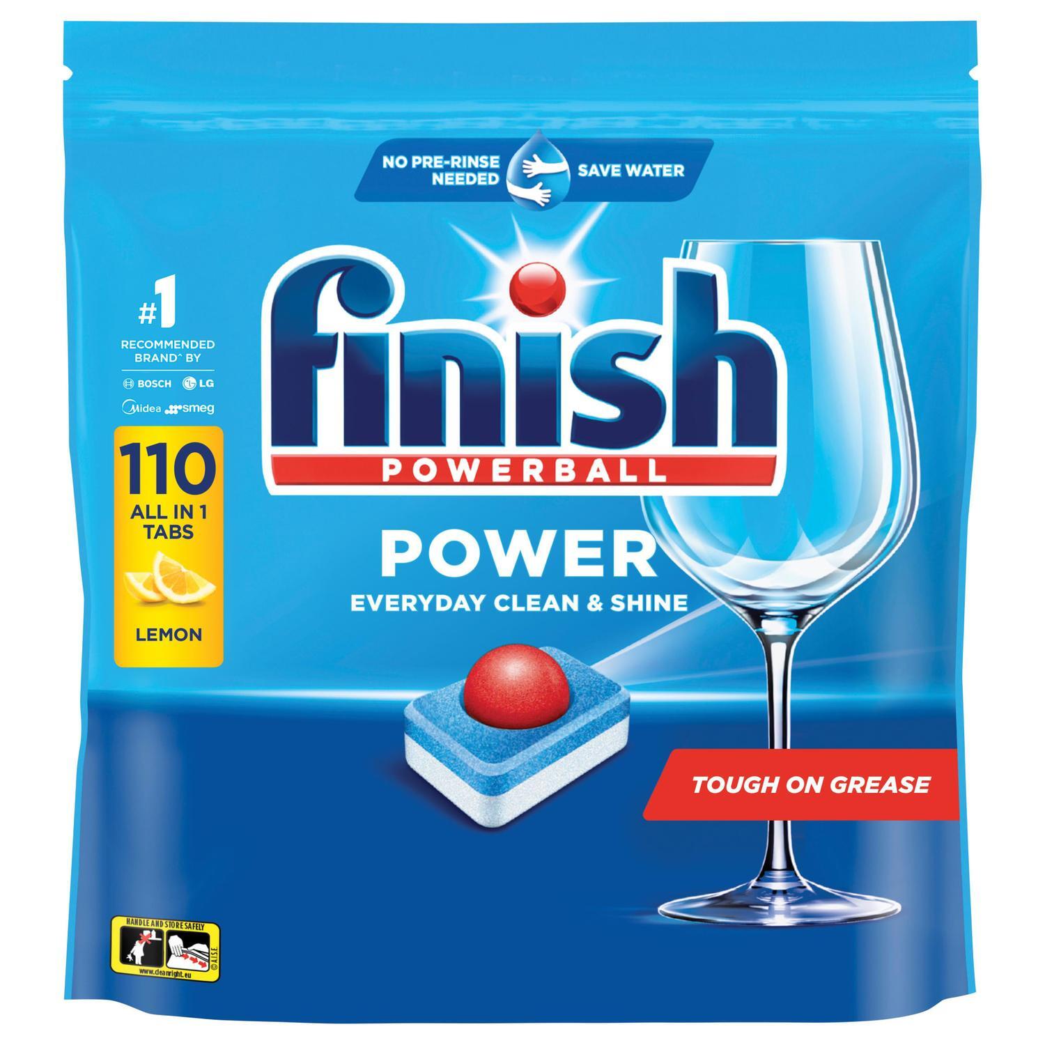 Power Dishwashing Tablets Lemon 110 Pack