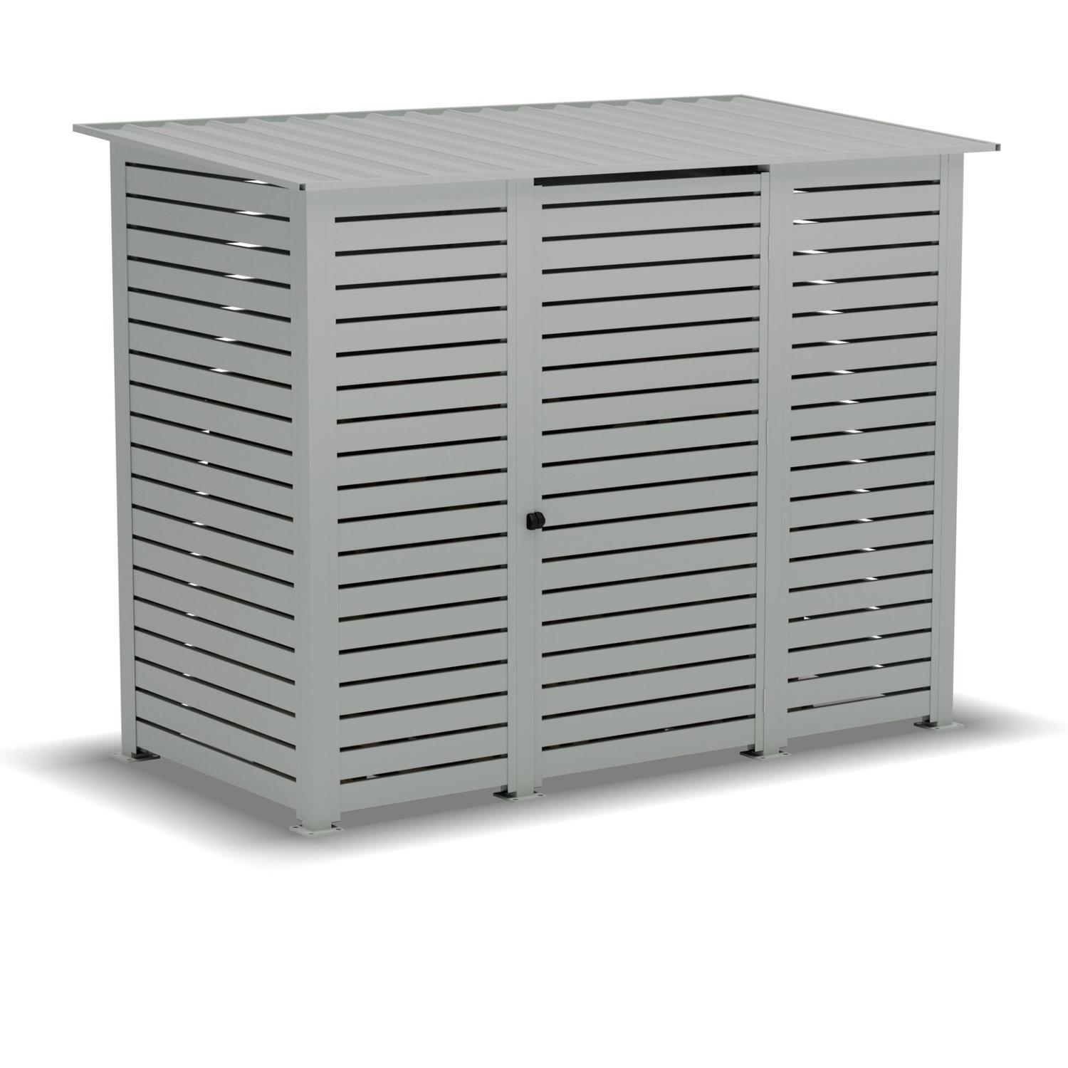 Utility Enclosure D: 1300mm W: 2470mm H: 2070mm Gull Grey