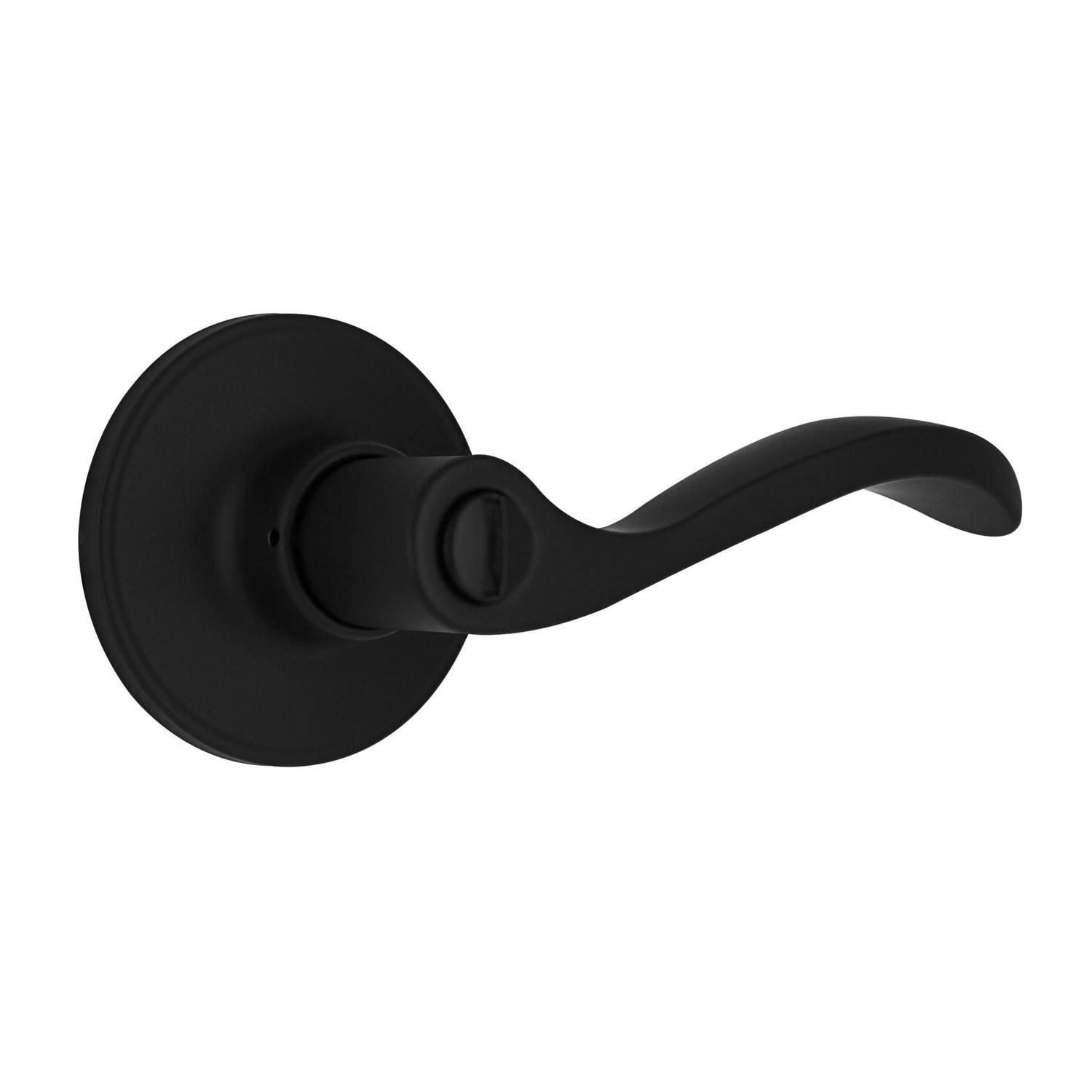 Privacy Lever Set Matte Black