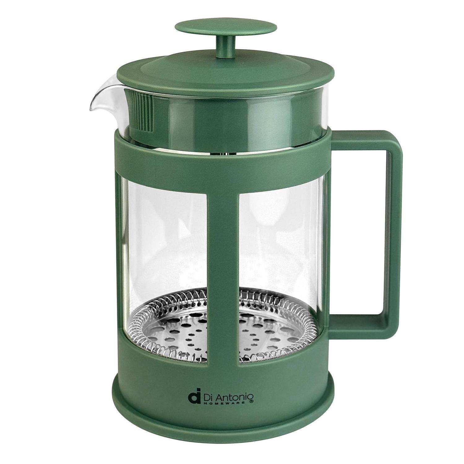 Coffee Plunger 800ml Green