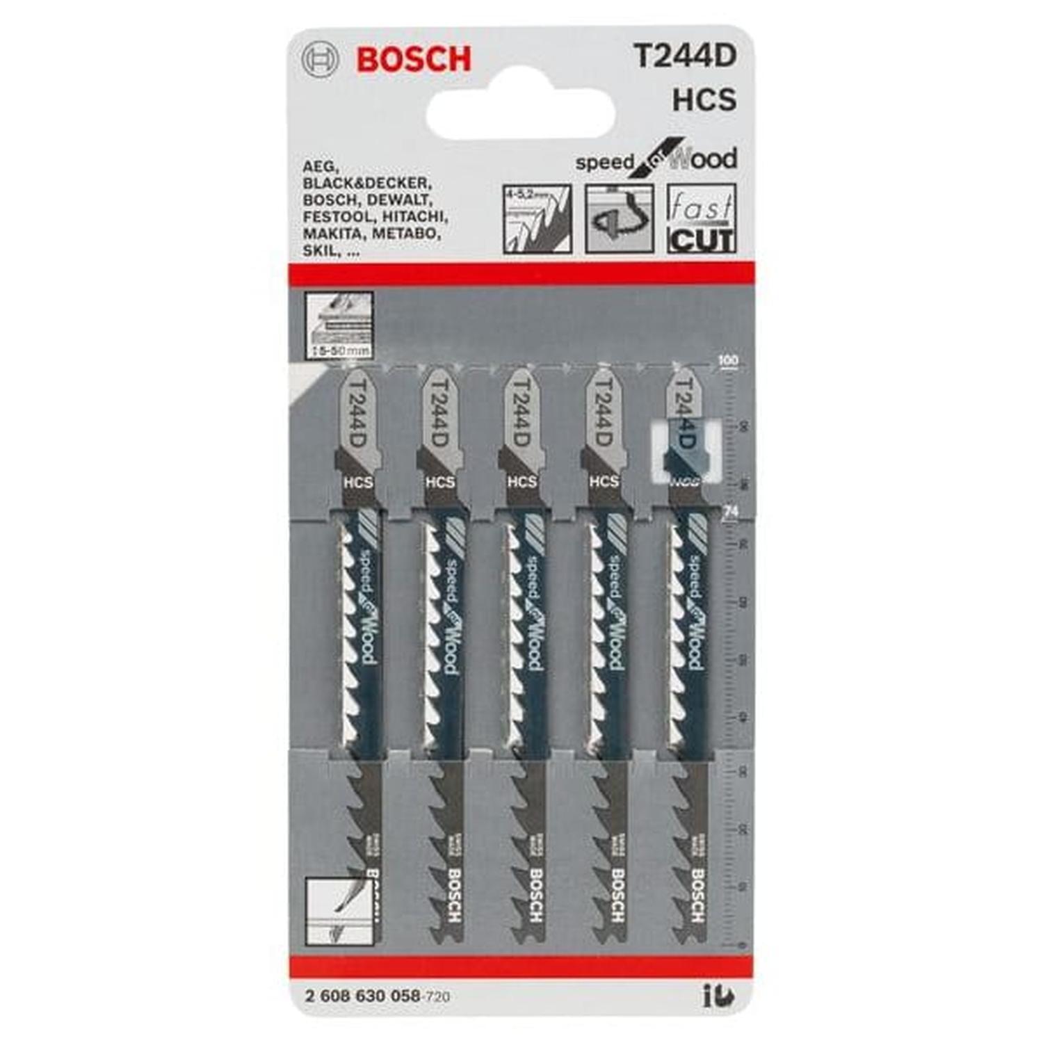 Jig Saw Blade Bosch Speed For Wood  100mm