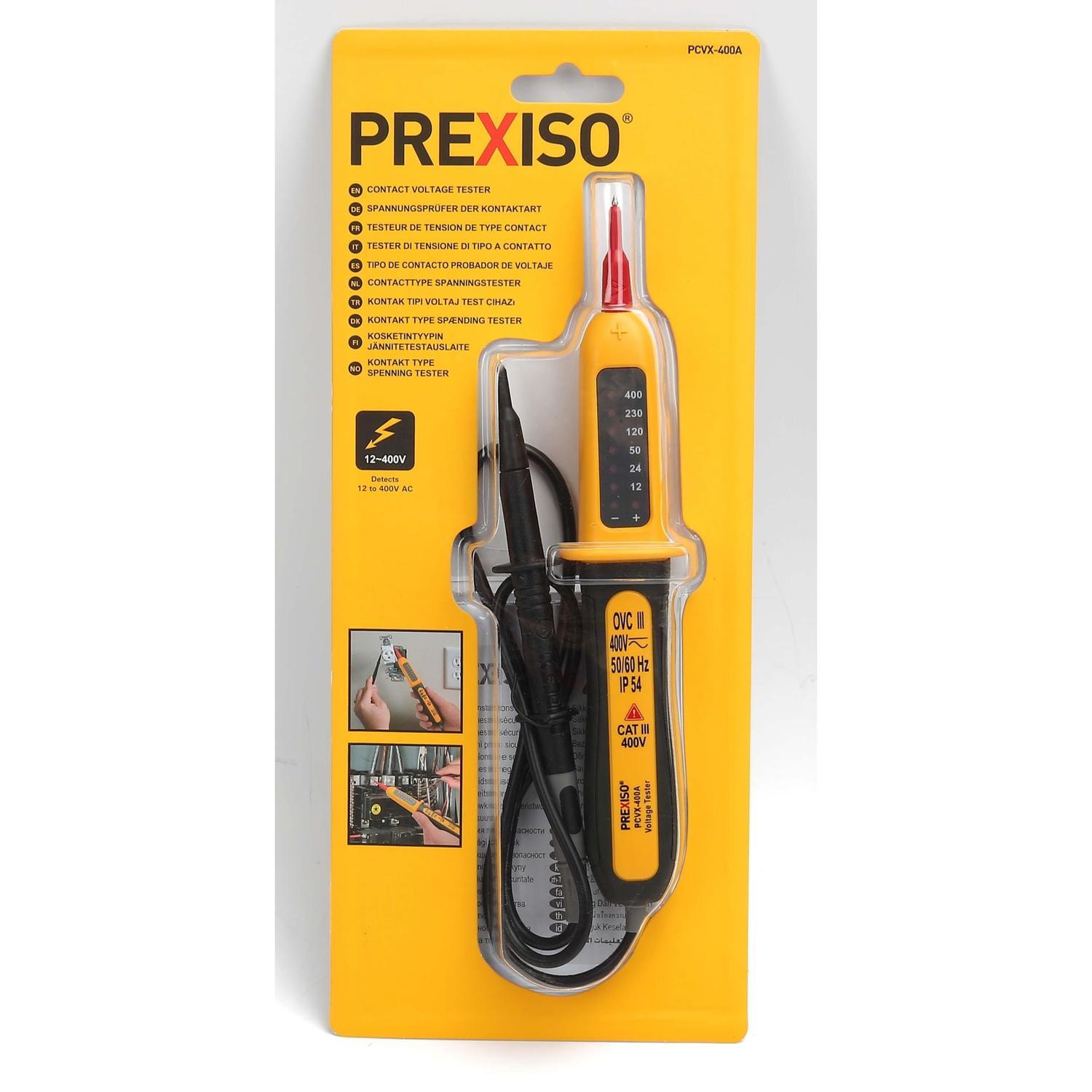 Contact Voltage Tester 223 x 40 x 32mm Yellow+black