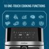 Make everyday cooking easier with a compact air fryer designed for modern family meals. The large viewing window and internal light let you check progress at a glance—no need to pull out the basket and lose heat—so dishes cook evenly and faster.