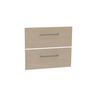 Wall Hung Vanity Cabinet Drawer Front Set 600mm Premium Ply