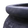 Urn Cement Waffle Pot M Grey