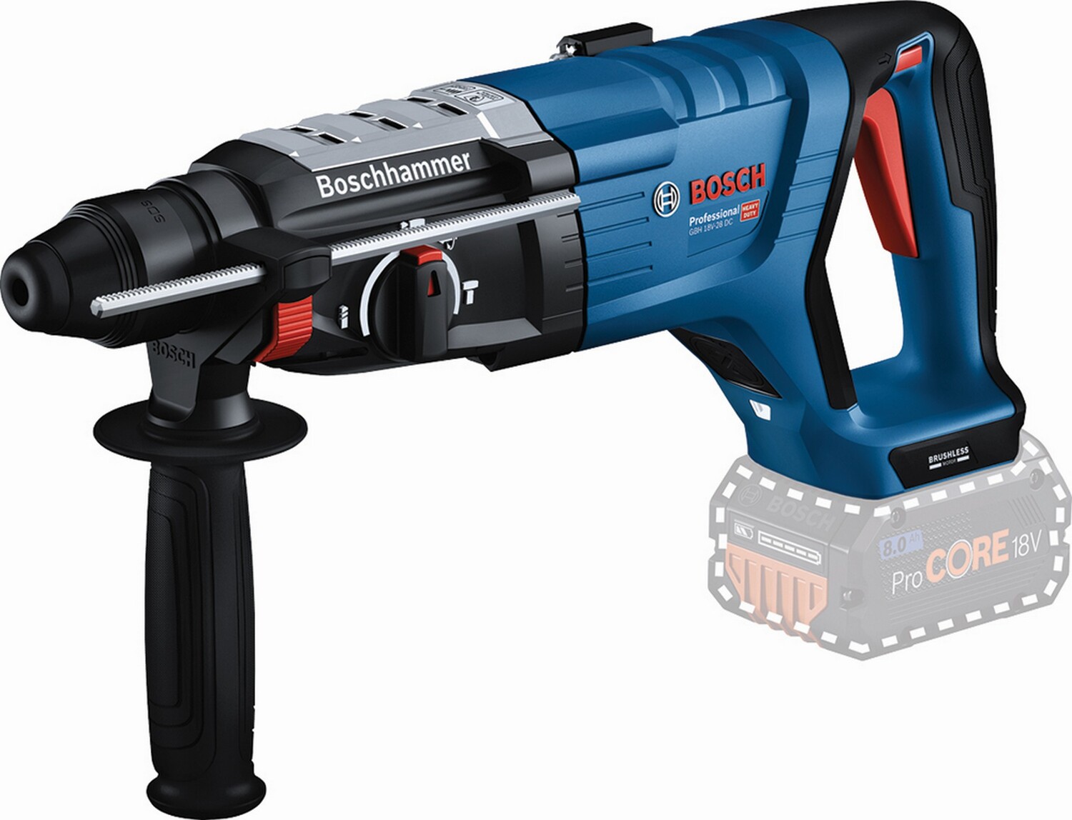 Rotary Hammer GBH 18V-28DC  Skin 18 Volt