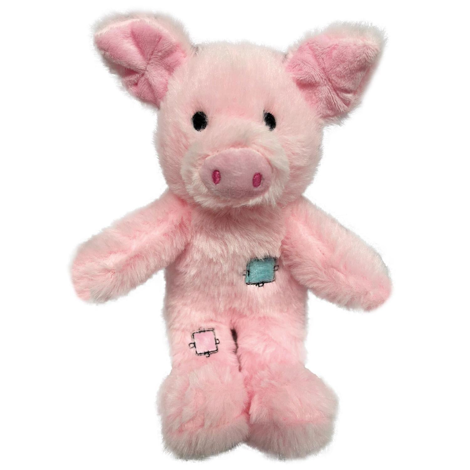 Pig Plush Dog Toy