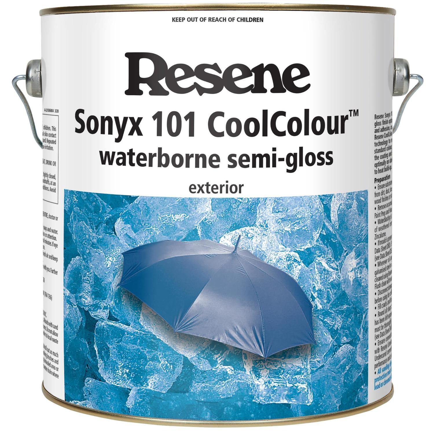 Semi-gloss paint