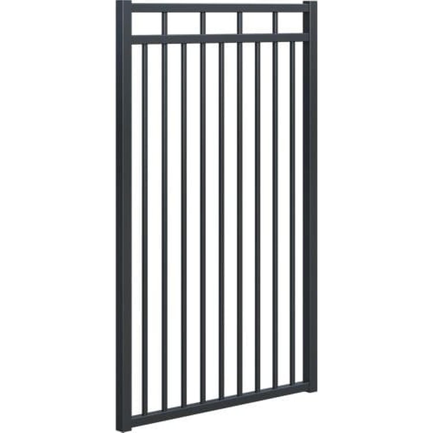 Mansion Adjustable Gate H: 1800mm, W: 1160mm Black