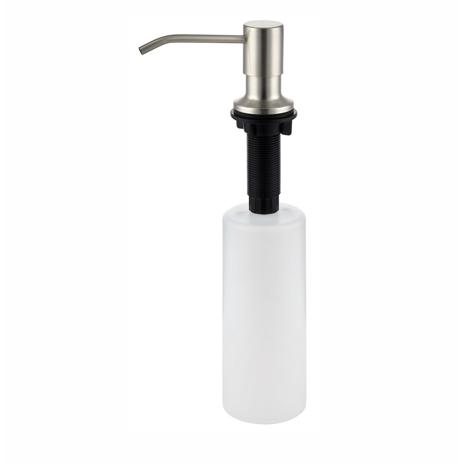 Basin Mounted Soap Dispenser 500ml Stainless Steel
