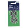 Flange Ball Bearing Twin Pack 5/8" (15.875mm) Silver