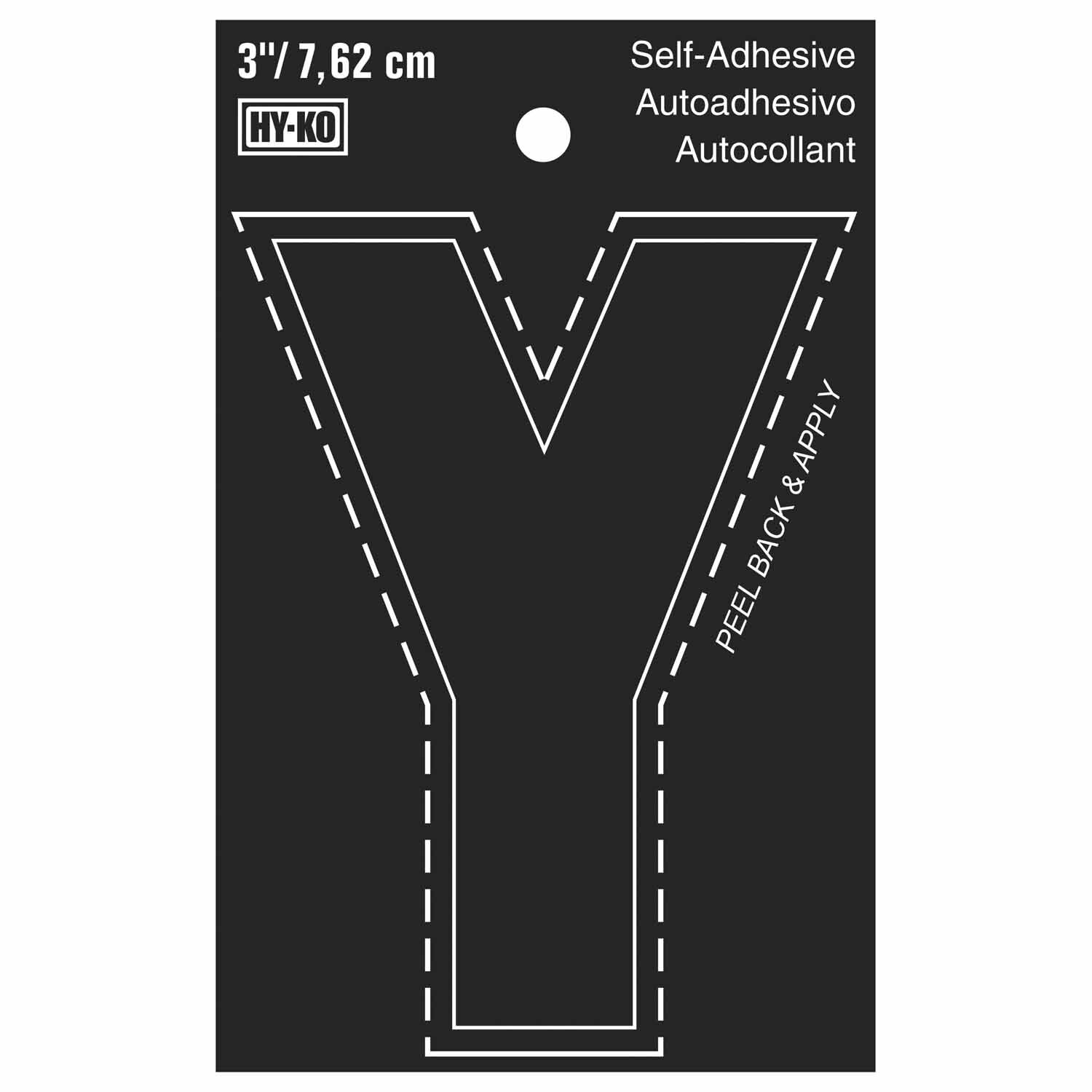 Letterbox Letter Y