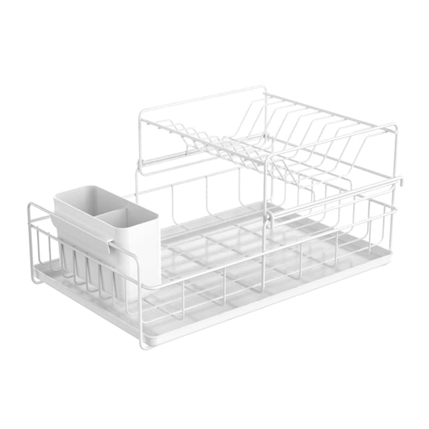 Dish Rack 2-Tier White