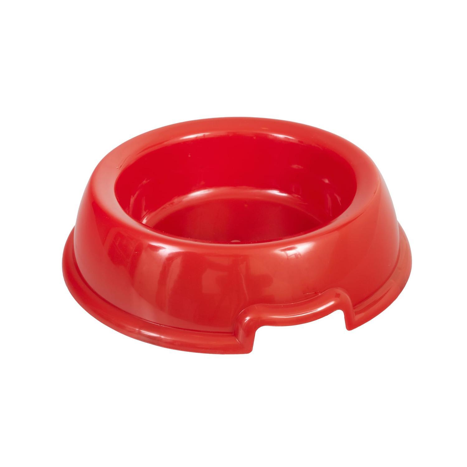Bowl Plastic Single Large Red