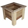 Small Kelburn Planter Box W: 490mm, D: 490mm, H: 410mm Natural Timber
