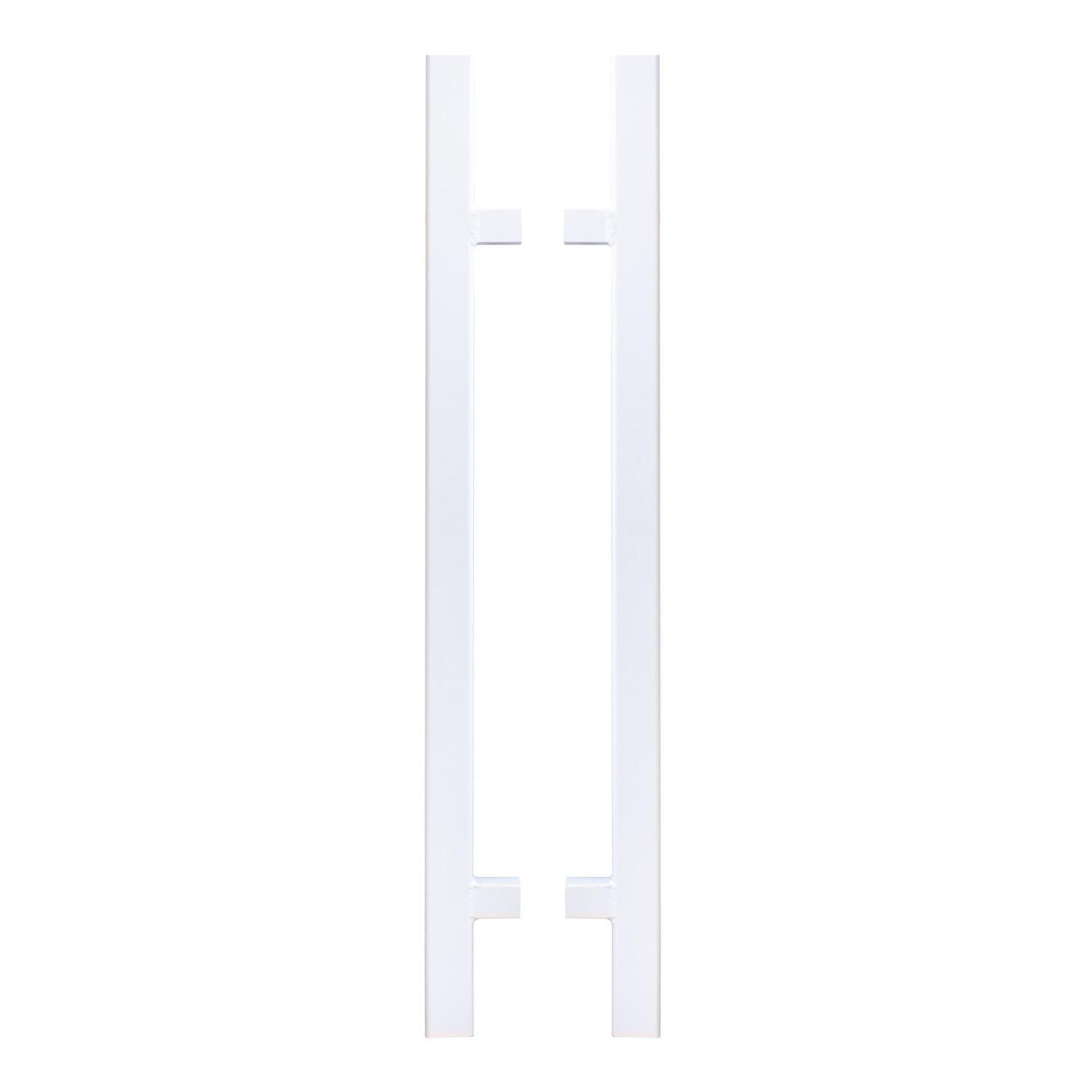 Picket Fence Gate Convertor White 2 Piece