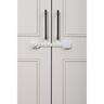 Twist 'N Lock Multi-Purpose Latch  2 Pack White
