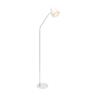 Sara 1 Light Floor Lamp E27 28 Watt White