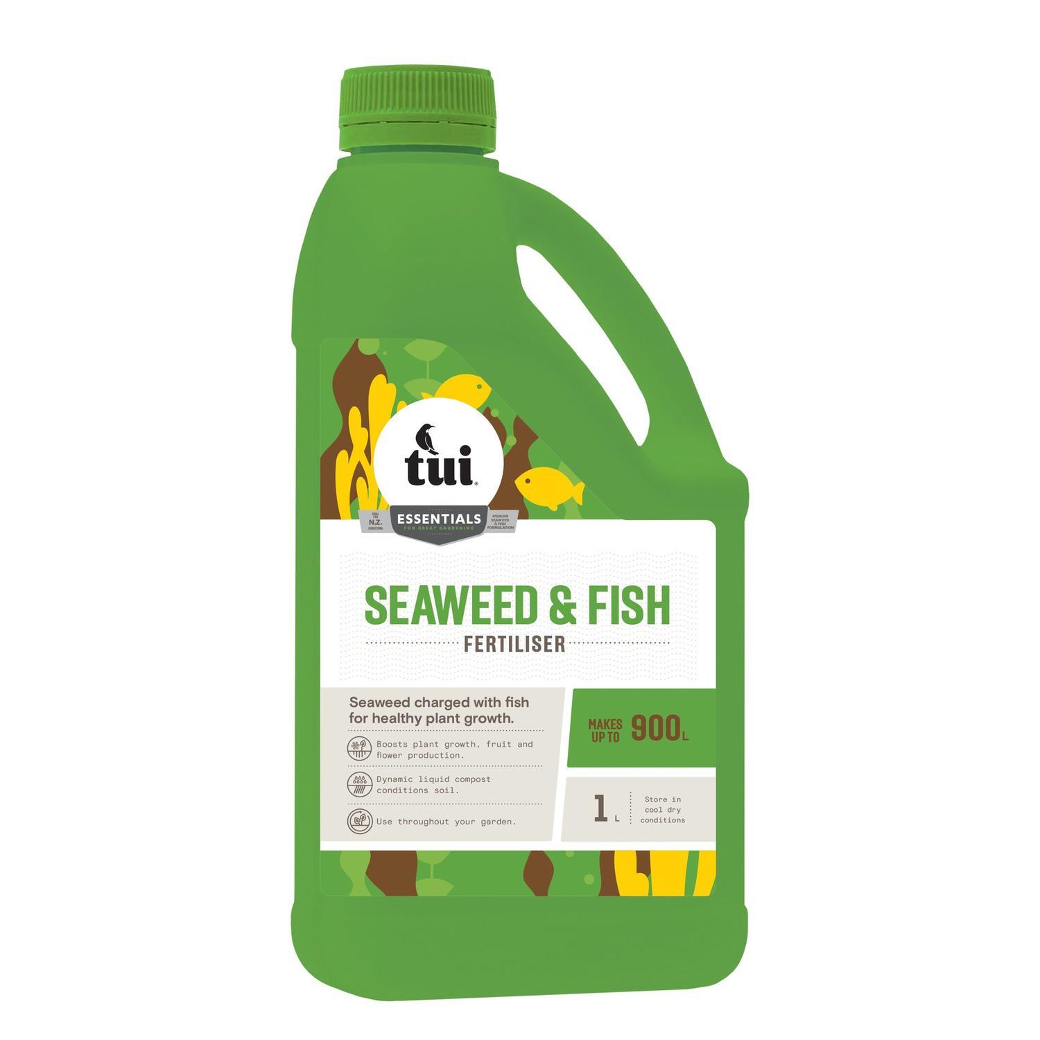 Seaweed and Fish Fertiliser