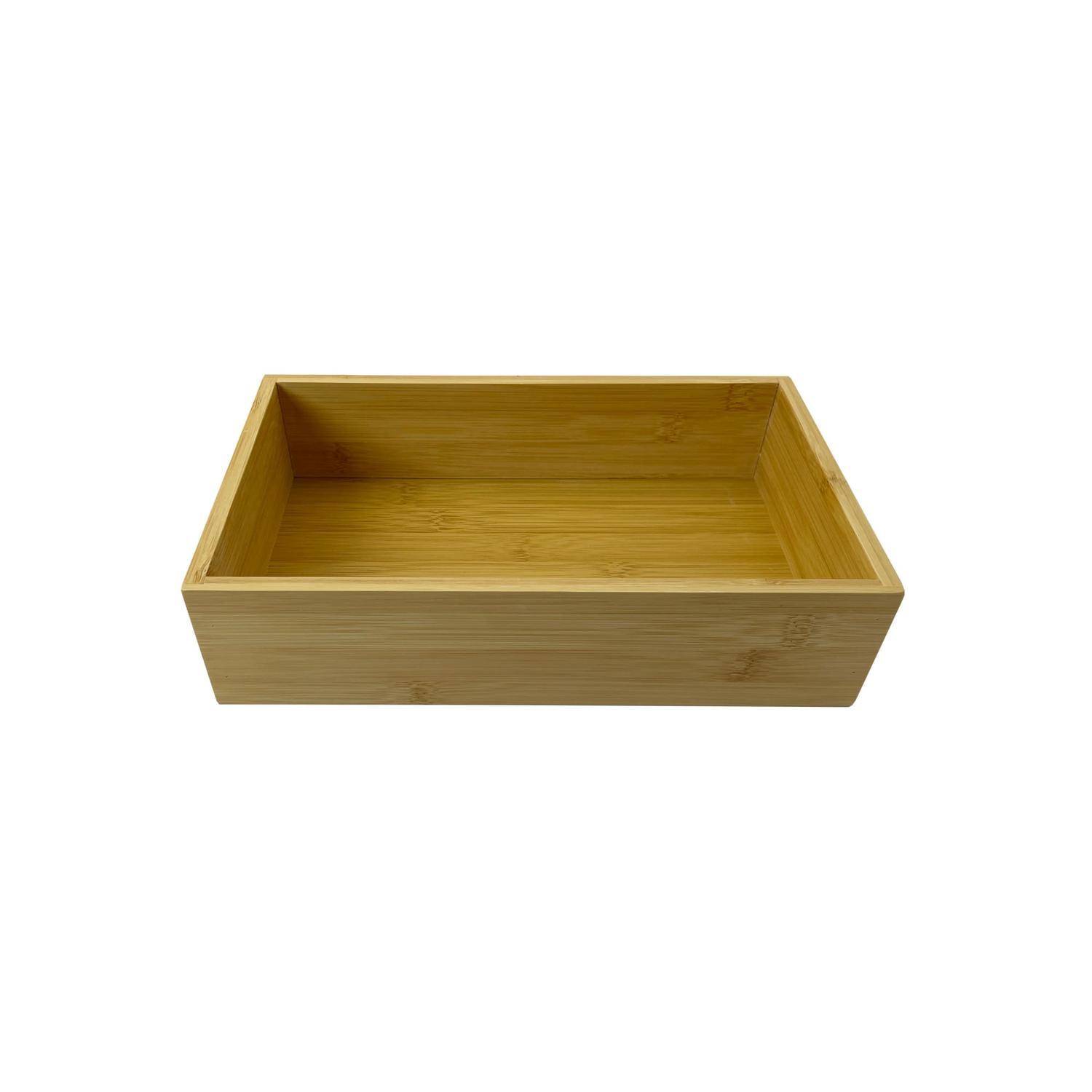 Drawer Organiser Bamboo 153 mm
