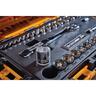1/4" & 3/8" Drive Metric/SAE Socket Set 34 Piece