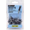 Blind Rivets 3.2 pack of 100 Aluminium Ebony