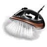 Take on the toughest wrinkles with a powerful steam iron designed for fast, effortless results. With 2400W performance and high‑pressure steam shots up to 180g/min, it smooths even stubborn creases with ease—on flat fabrics or hanging garments.