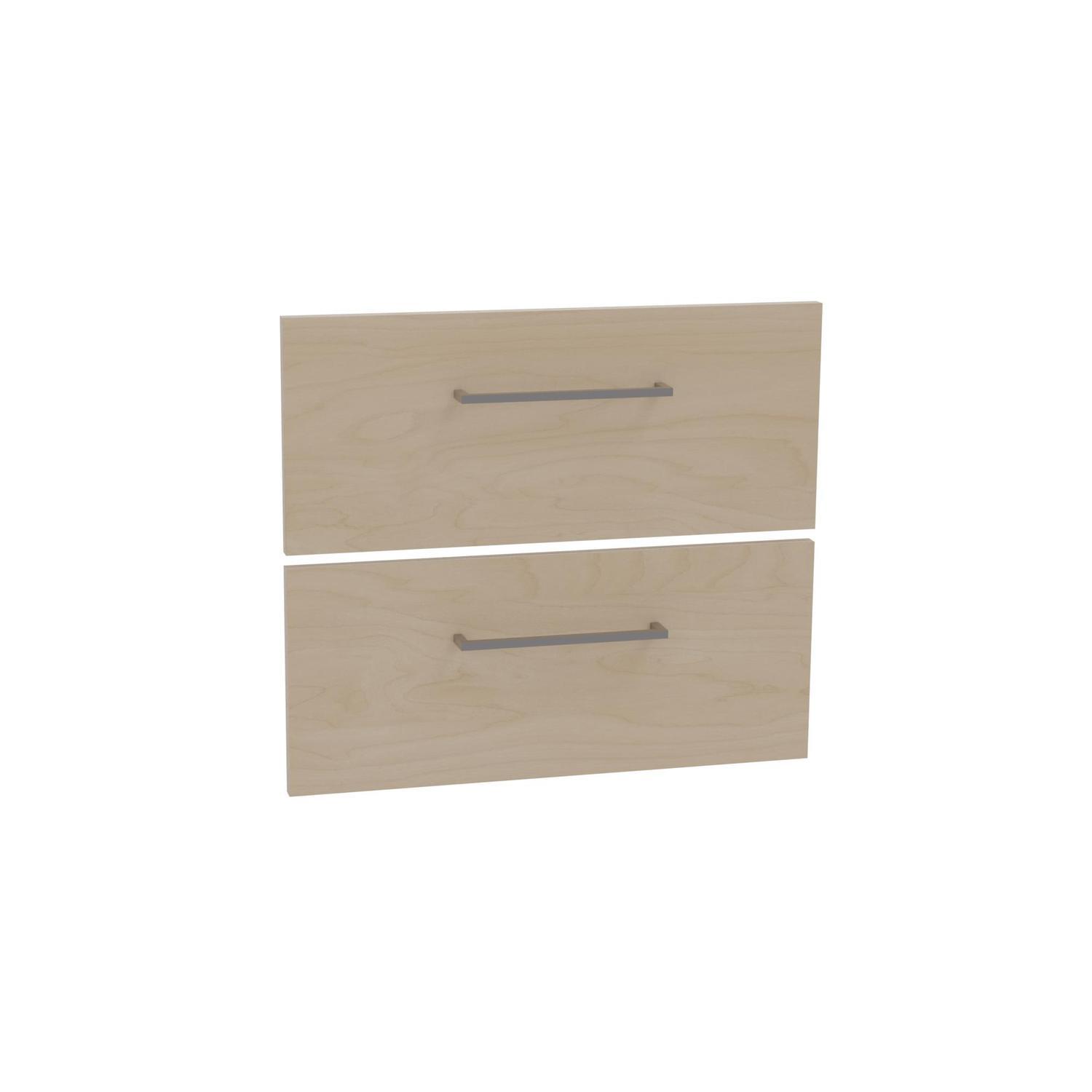 Wall Hung 2 Drawer Standard Drawer Front Set