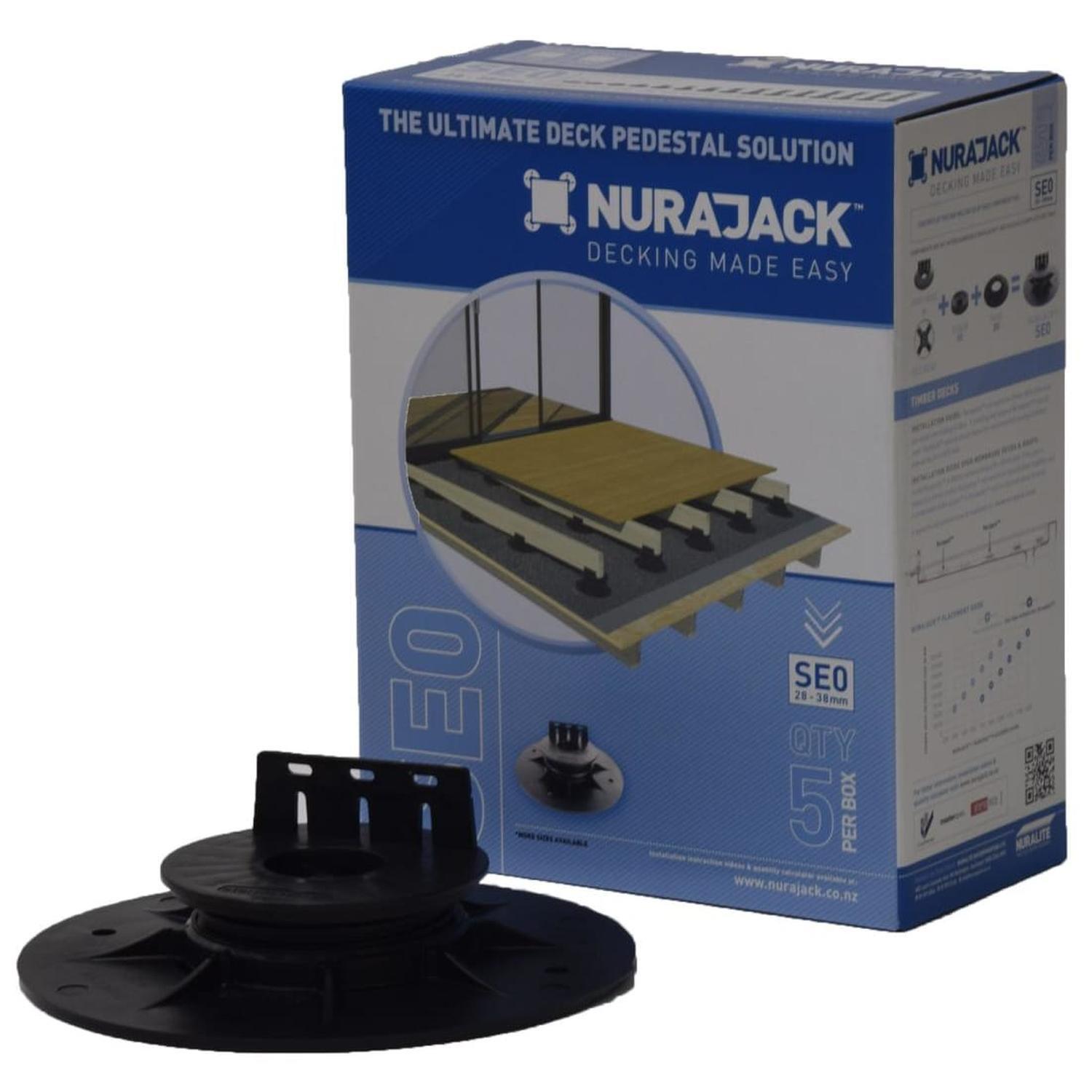 Joist Se00 28-38mm 5 Pack Black
